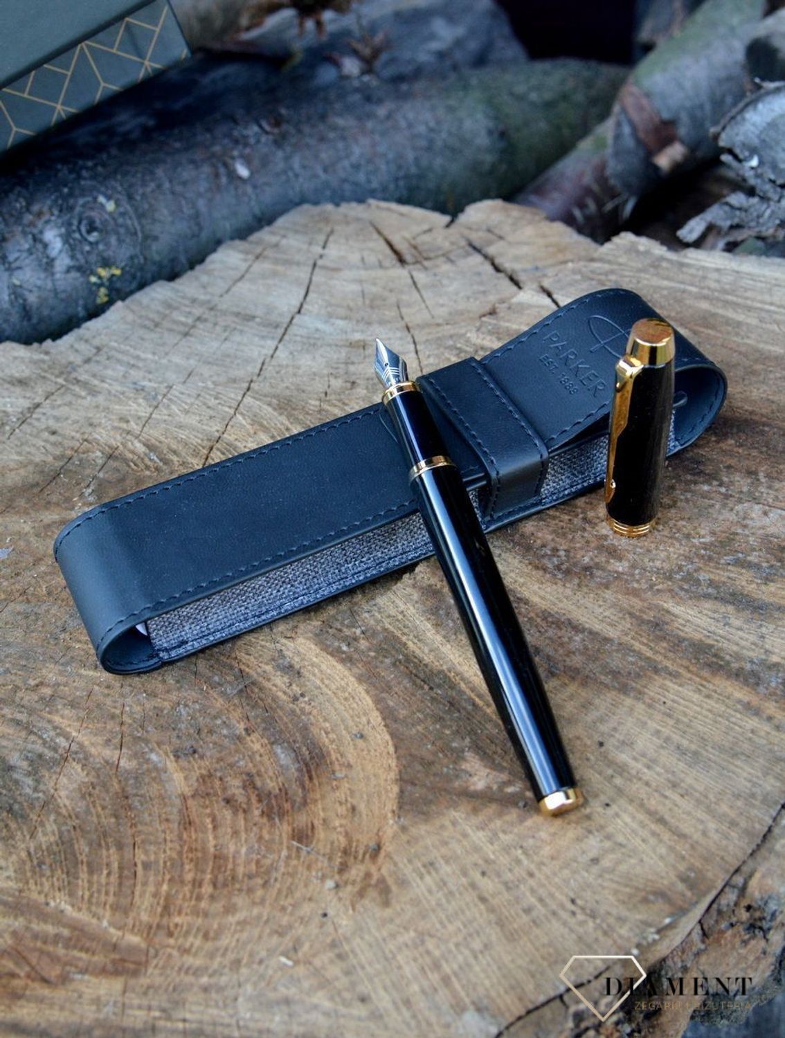 Pióro wieczne Parker IM Czarne GT T2016 w zestawie upominkowym z etui 2122002 ⇨ Prezent dla nauczyciela. Grawer gratis. Idealny pomysł na prezent z grawerem (6).JPG